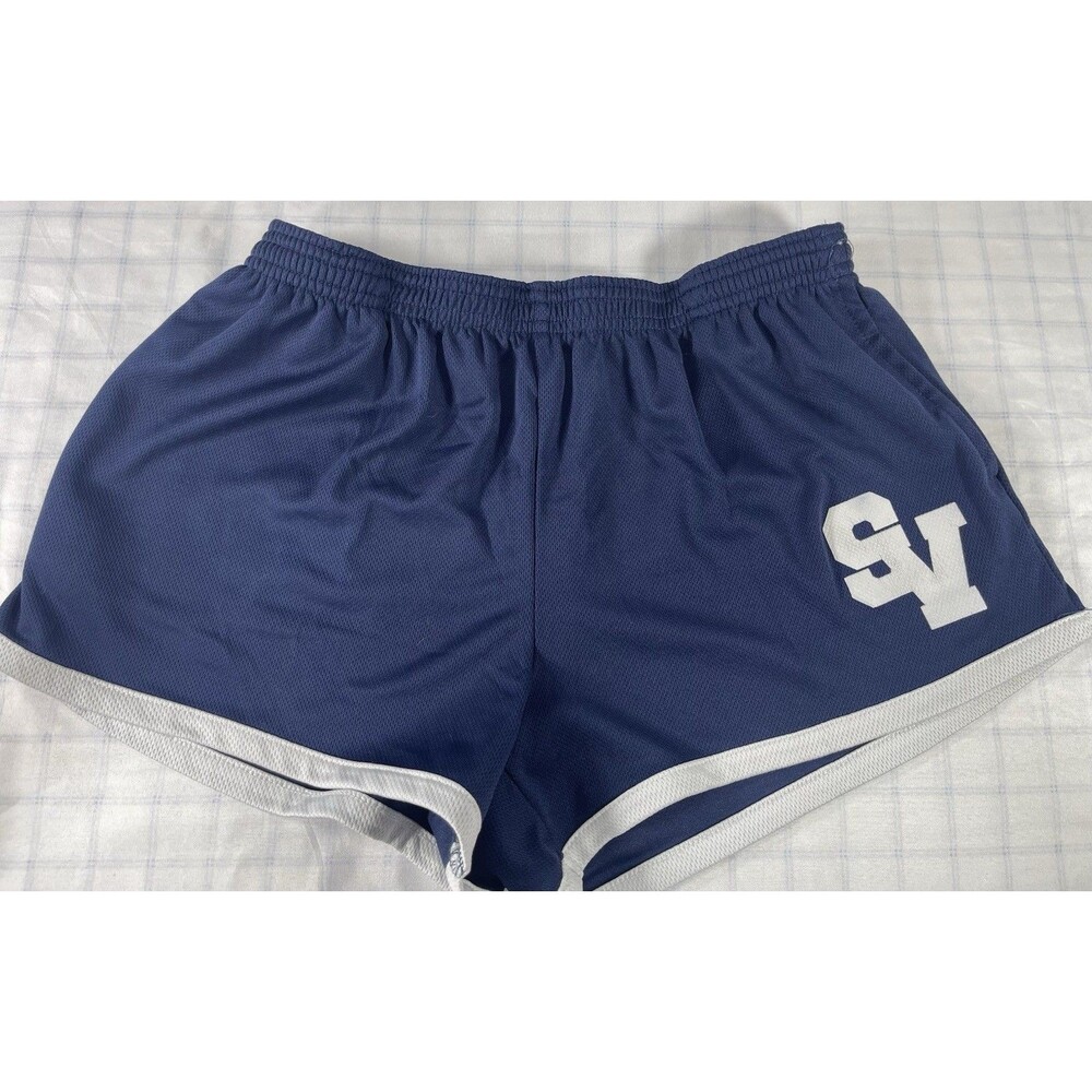 Boxercraft Navy Blue "SV" Mesh Athletic Shorts - Women’s Medium